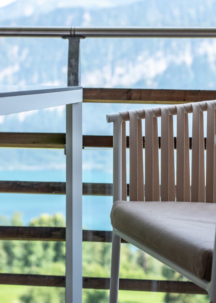 Outdoor Möbel Lounge Balkon einrichten Idee Interior Design
